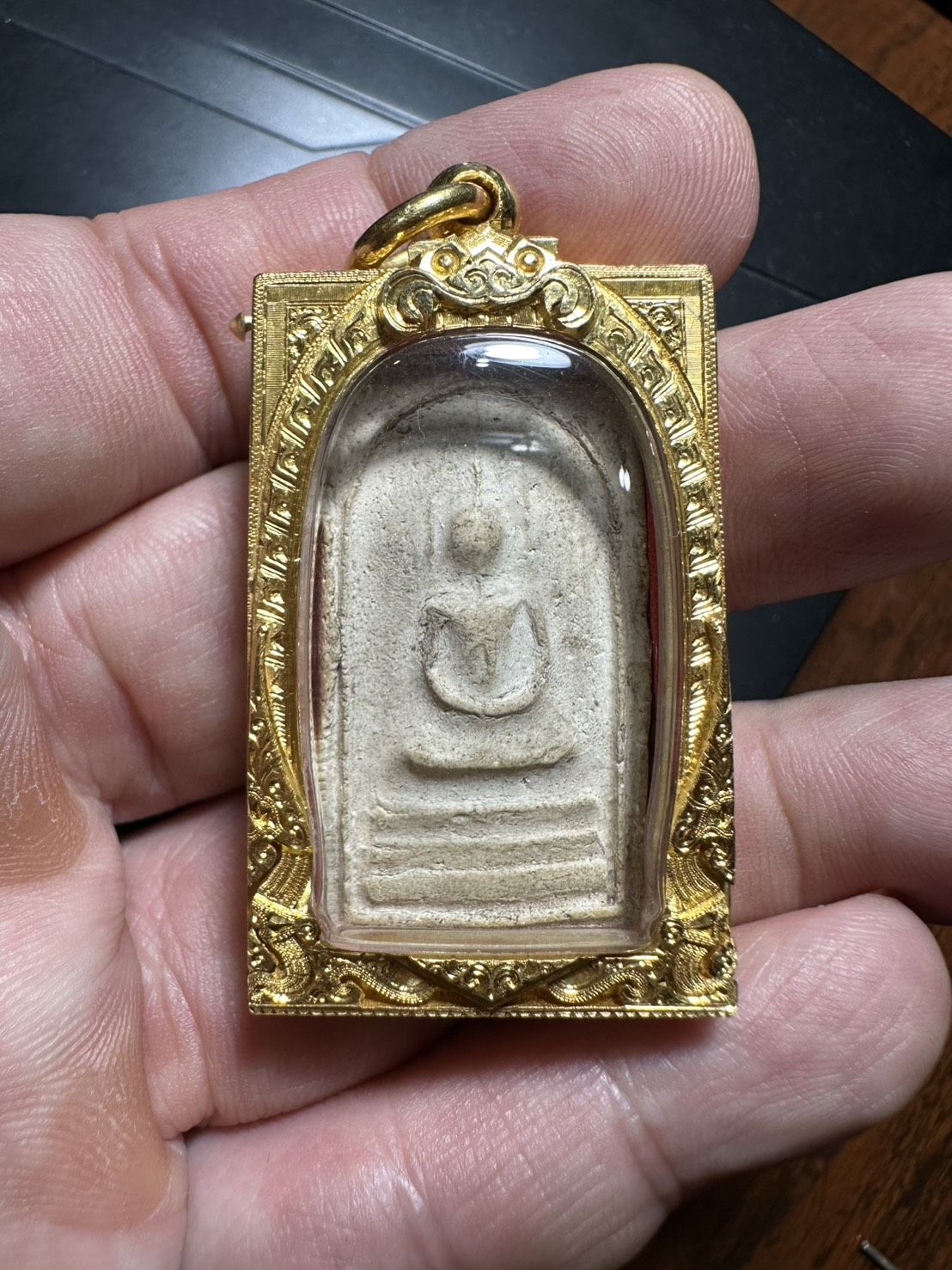 พระสมเด็จอรหัง พิมพ์สังฆาฏิ (ดูง่าย)