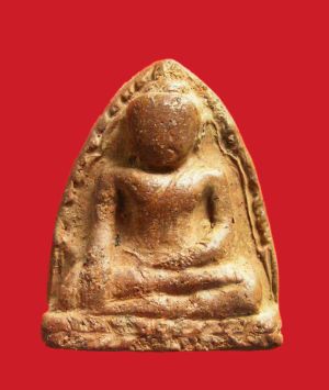 พระหลวงพ่อโต เนื้อดิน พิมพ์มารวิชัย กรุบางกระทิง จ.อยุธยา