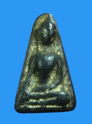 พระผงสุพรรณ เนื้อดำ พิมพ์กลาง จ.สุพรรณบุรี